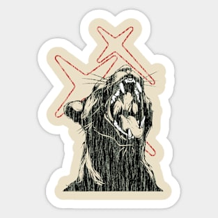 Panther vintage Sticker